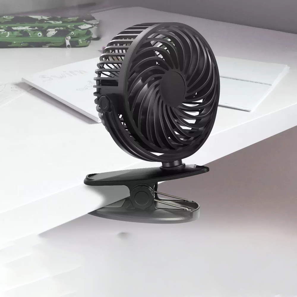 4 Inch Rechargeable Clip Portable Fan