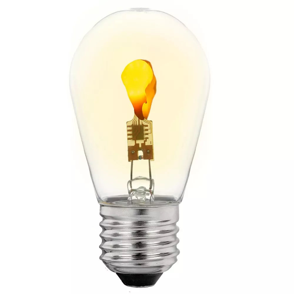 Inverted Flicker Flame Decorative LED Bulb