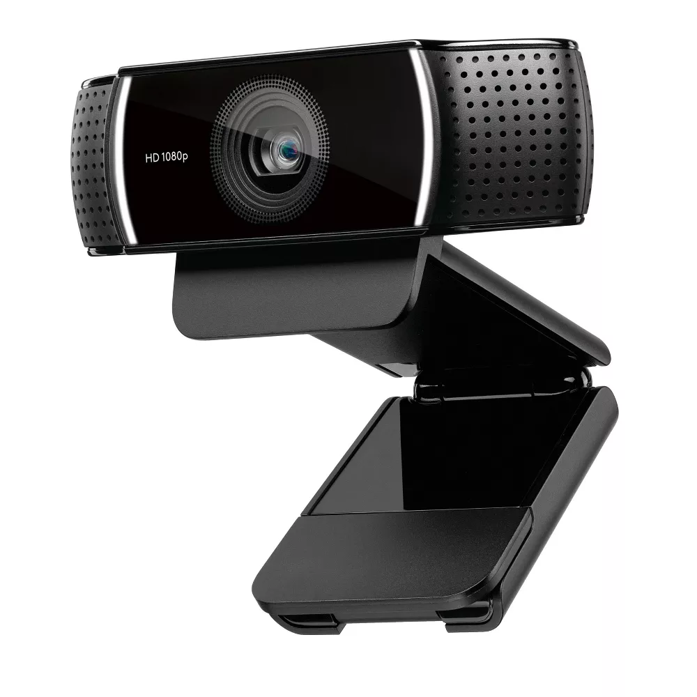 1080P Professional Streaming Webcam with Dual Stereo Microphones